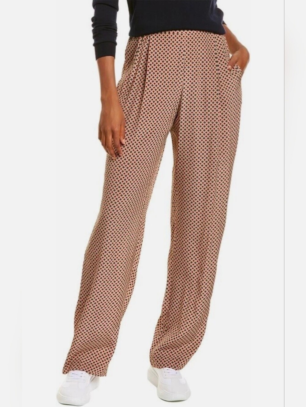 Stella McCartney Cicely Silk Trousers Size IT 42/US 6